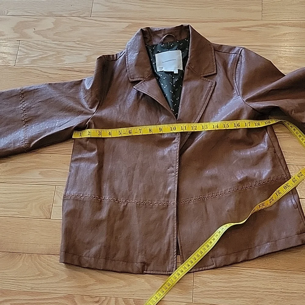 Anthropologie Hayden Faux Leather Jacket. - Picture 16 of 16